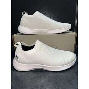 Vessi Everyday Move Slip On Mens Size 8 Waterproof Shoes Sneakers Polar White